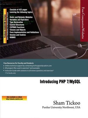 cover image of Introducing PHP 7/MySQL